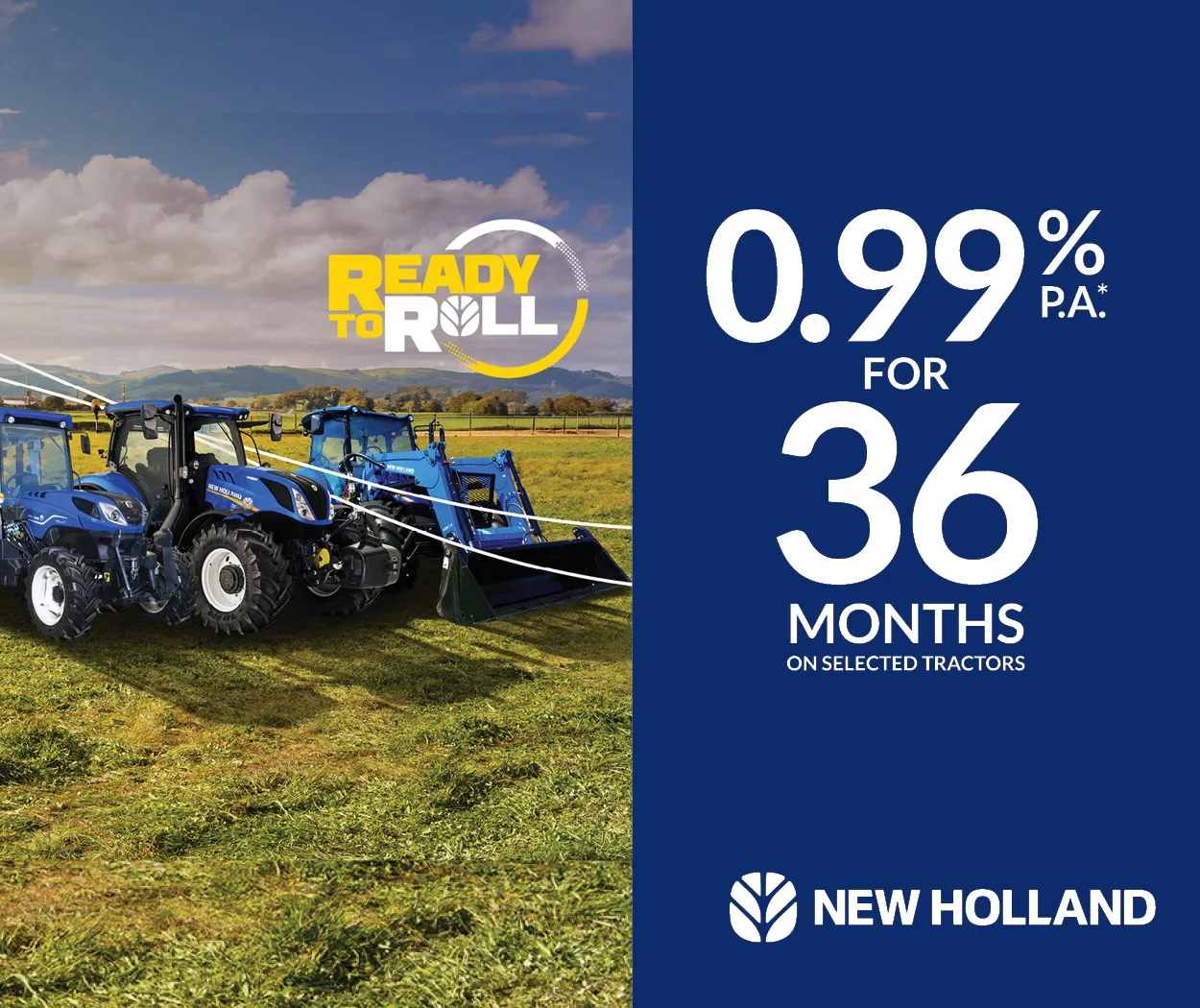 Ready To Roll With New Holland